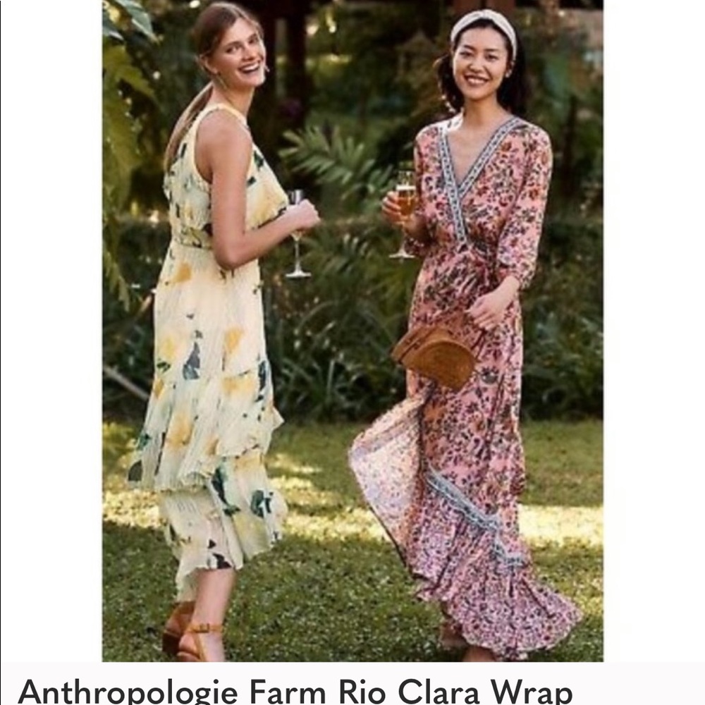 Wrap Maxi Dress, FARM Rio for Anthropologie